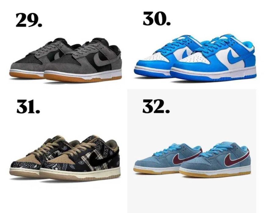 УСІ МОДЕЛІ Nike SB Dunk Low / Найк СБ Данк / Форси Данки / Jordan / Travis Scott / Кросівки Найк / БЕЗ ПРЕДОПЛАТИ / ОЛХ Доставка / Всі розміри 36-46