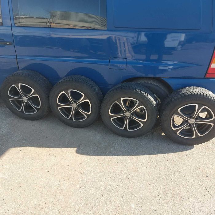 Диски з резиною r16 5 112 vito колеса титани