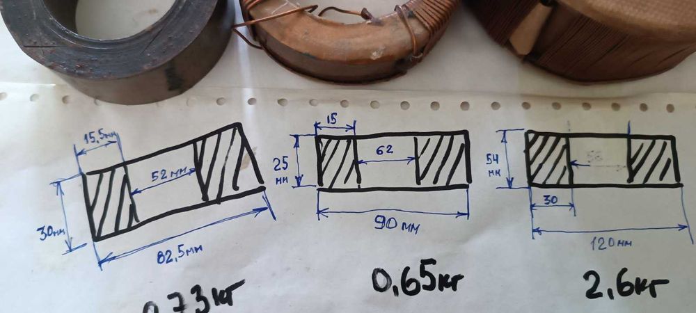 Тороидальное железо. Трансформатор.