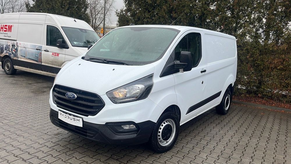 Ford Transit Custom Kasten  Bezwypadkowy | 107 KM | 2021 | 1 Właściciel | Serwis ASO | FV