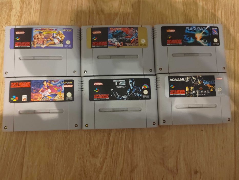Zestaw gier na SNES