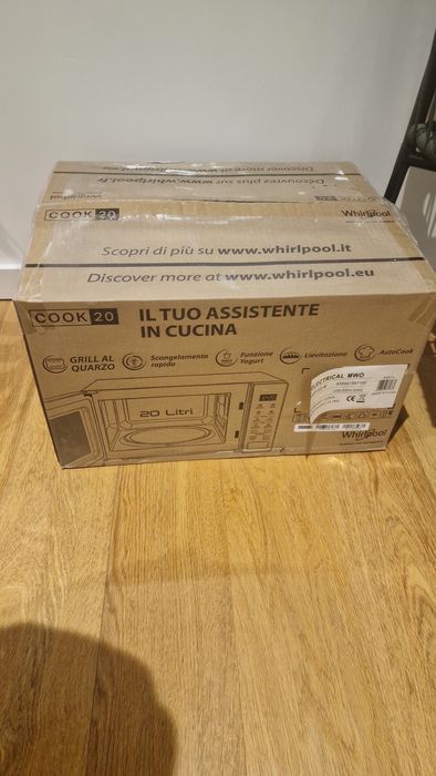 Microondas Whirlpool NOVO