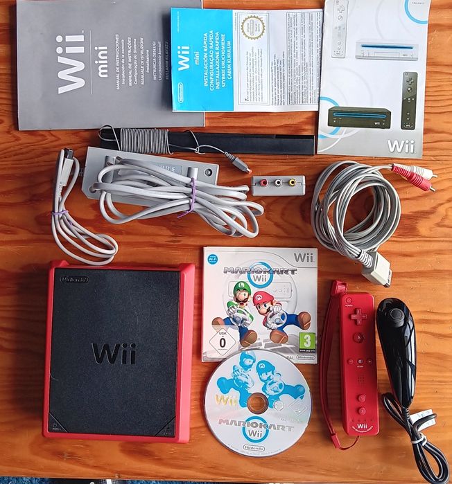 Conjunto Nintendo Wii Mini Mario Kart