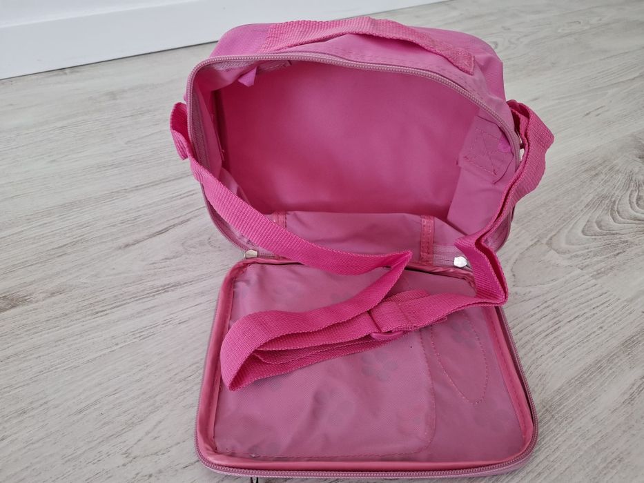 Mala Rosa com ursinho