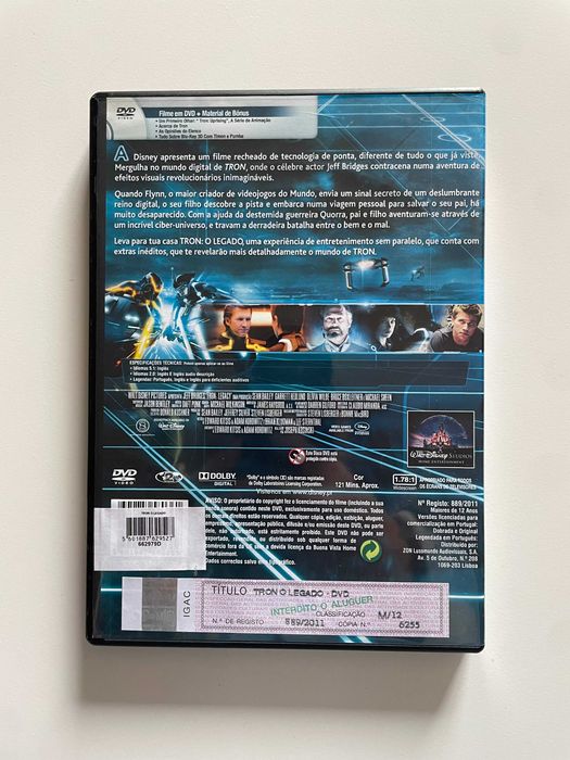 Tron: O Legado [2011 DVD]