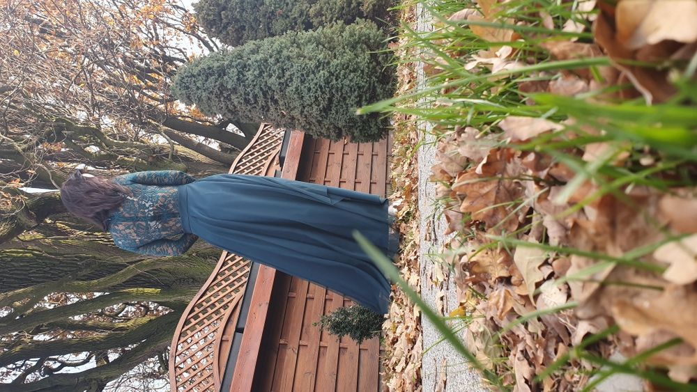 Długa sukienka zielona