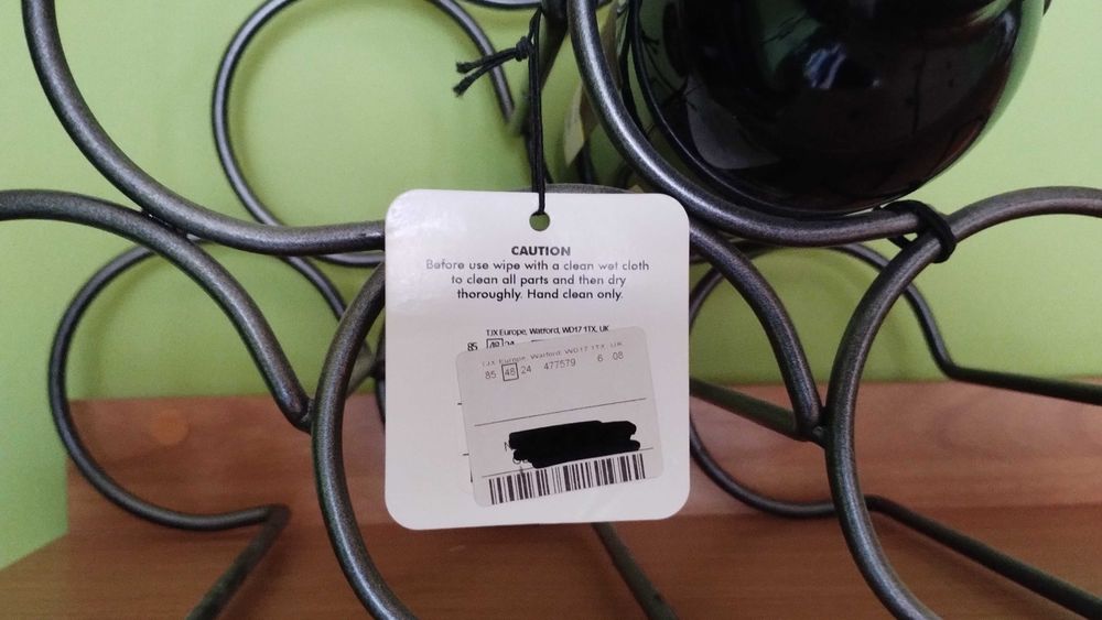 Stojak na butelki z winem