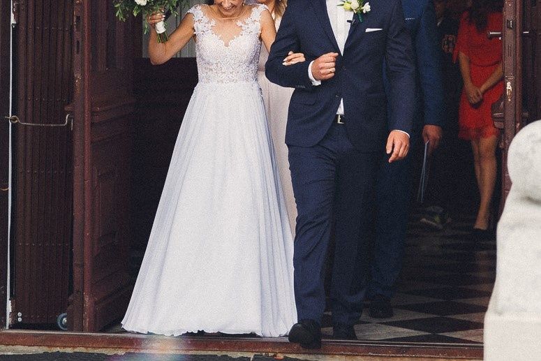 Suknia ślubna rozm. 34-36