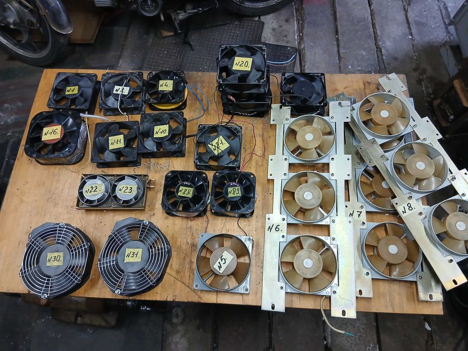 Вентилятор осьовий, 220В