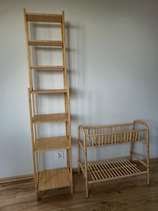 Regał bambusowy Ikea