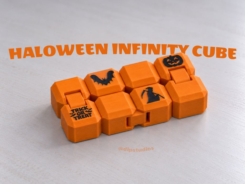 Cubo de Halloween para brincar