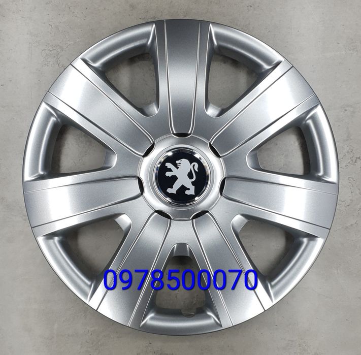 Ковпаки Peugeot R15 Partner Expert Boxer Bipper 207 307 Колпаки Пежо