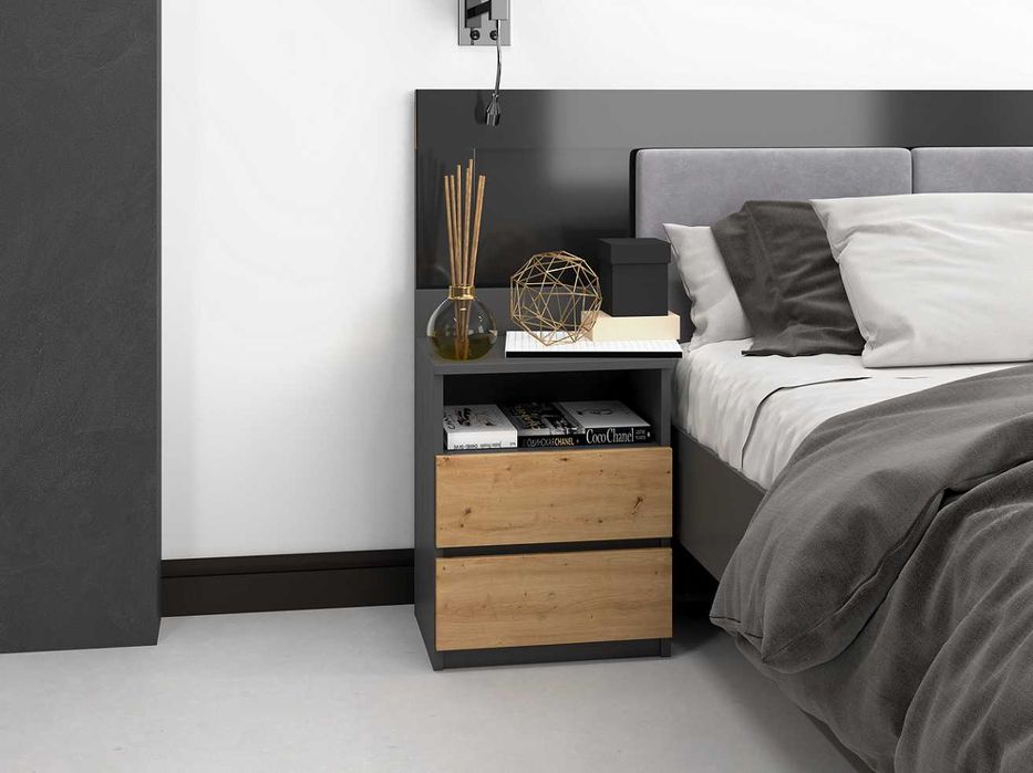 Szafka Nocna M1 Malwa Stolik Komoda Sypialnia  RÓŻNE KOLORY