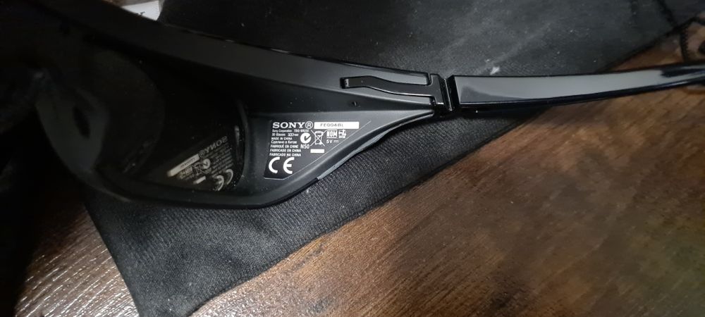 Aktywne OKULARY SONY  TDG-BR250  3d do telewizora 3D.  2pary