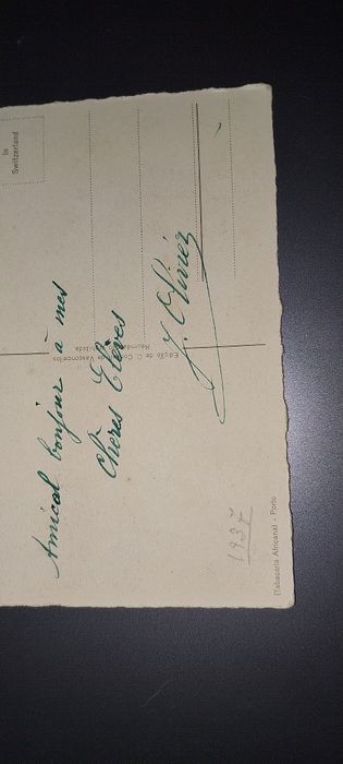 Postais antigos de 1937 e 1935