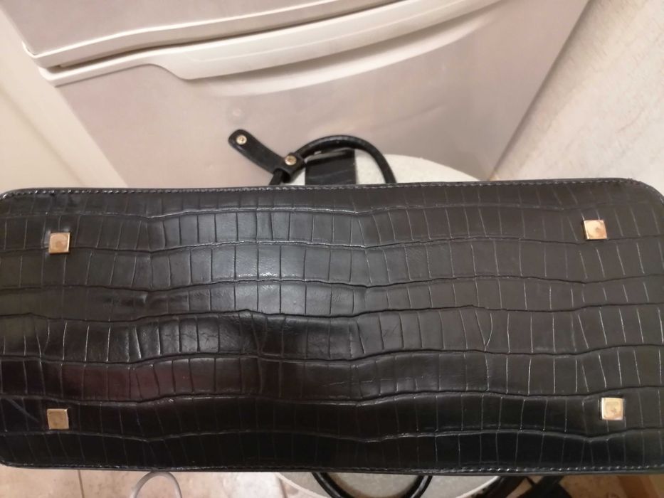 Torebka na ramie /na dokumenty/ laptop, czarna DuneLondon