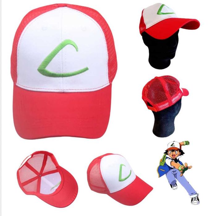 nowa czapka Ash Ketchum
