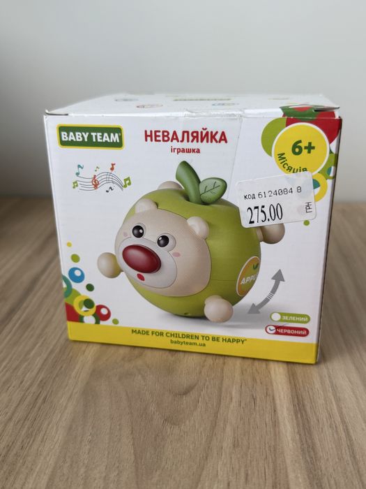 Іграшка розвиваюча неваляйка брязкальце «Baby Team» 6+