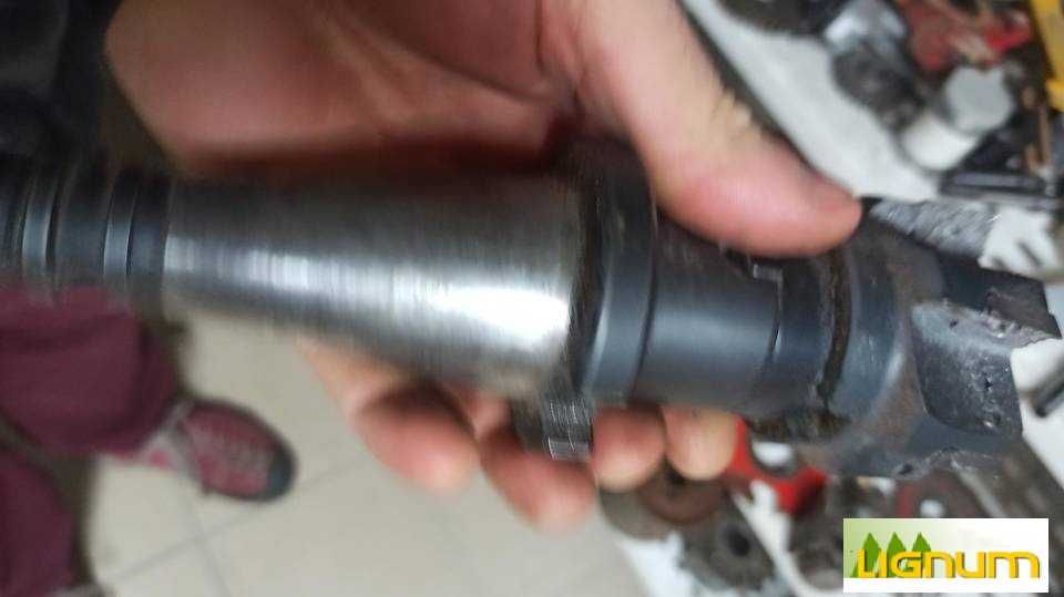trzpień z głowicą do metalu pcv i alu stożek hk 40