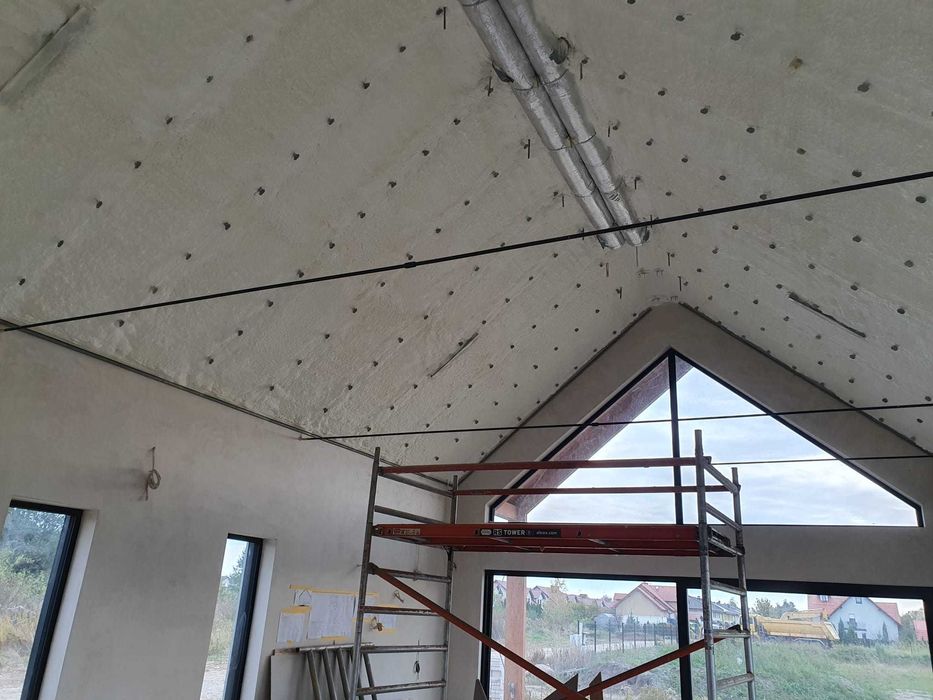 ocieplenie pianą PUR , ocieplenie CELULOZĄ oraz WEŁNĄ