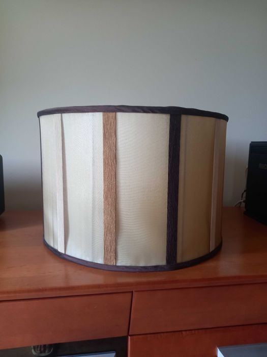 Abajur tecido organza