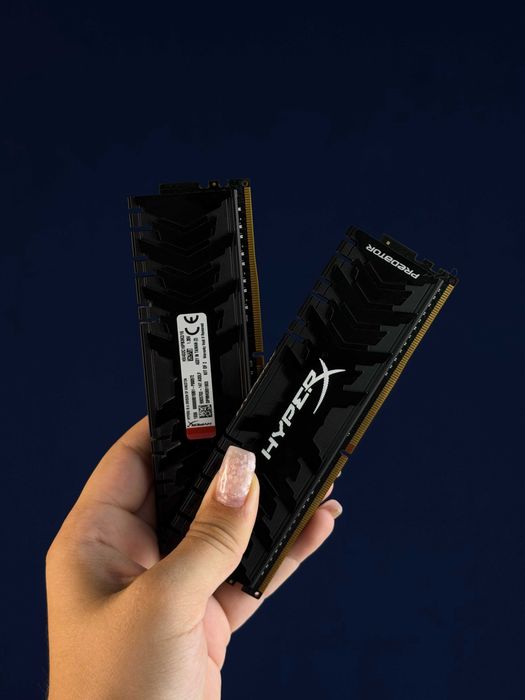 Оперативна пам'ять Kingston HyperX Predator DDR4 16GB (2x8GB) 3200MHz CL16 | МАГАЗИН | Гарантія 90 днів