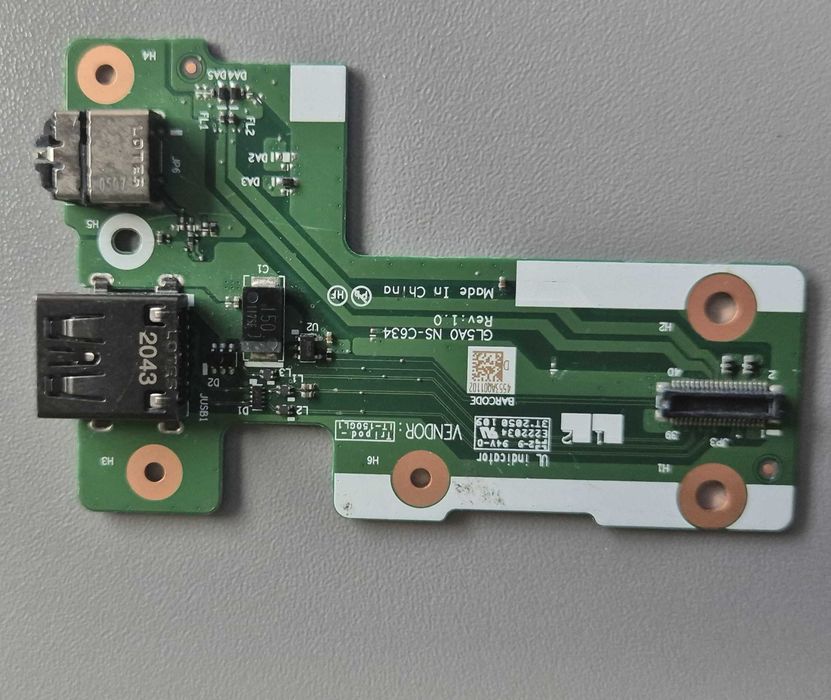 Zahara 5C50S73039 NS-C634 Płytka USB dla Lenovo ThinkPad L15 20U3 20U4