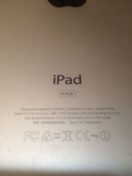 Продам Ipad  64mb