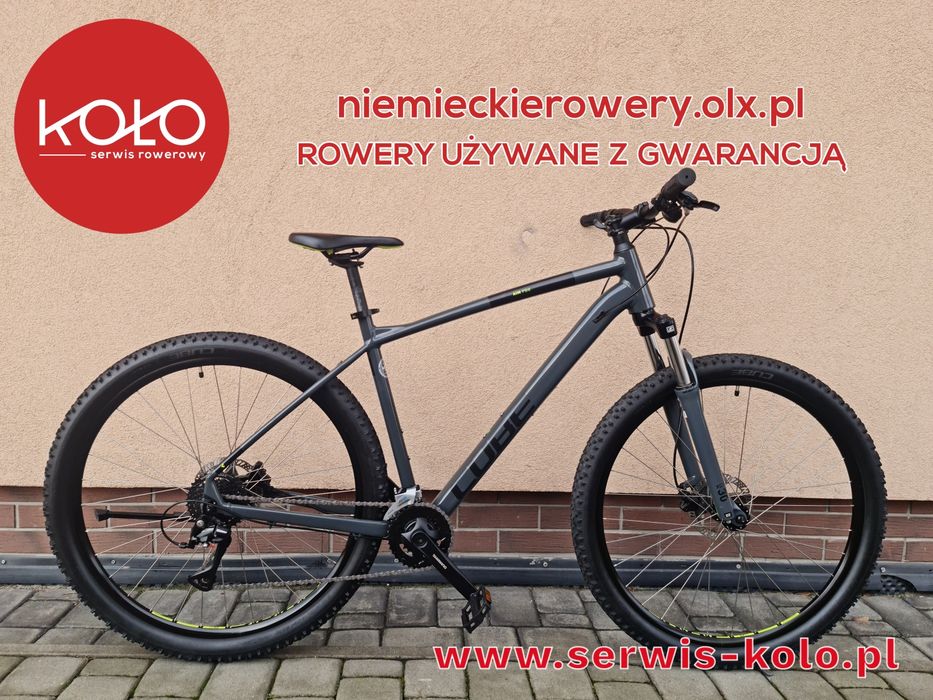 Rower górski CUBE koła 29 SHIMANO ACERA aluminium okazja rabat WYSYŁKA