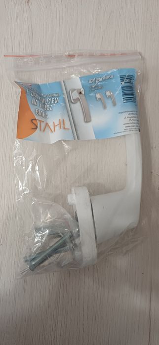 Klamka okienna z kluczem 2 szt