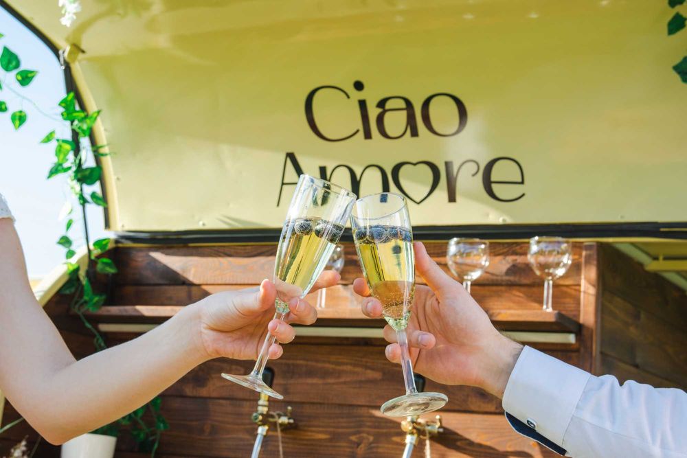 ProSecco Van Ciao Amore atrakcja weselna