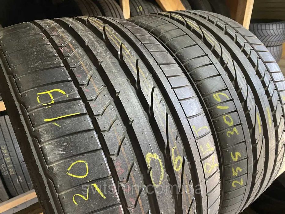 Hові літні шини 255/30R19 Bridgestone Potenza Re050A RFT 2шт