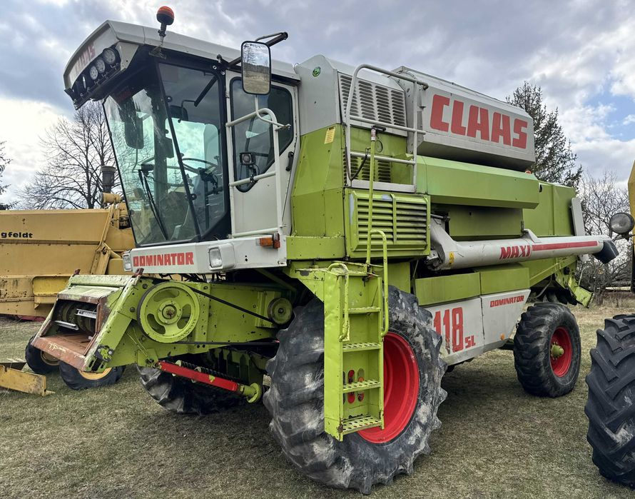 Reduktor obrotów młocarni kompletny używany oryginalny Claas 628724