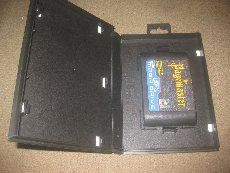 Jogo "The Pagemaster" para Sega Mega Drive