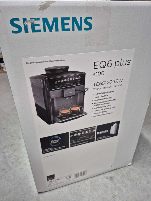 Ekspres SIEMENS EQ.6 Plus S100 TE651209RW