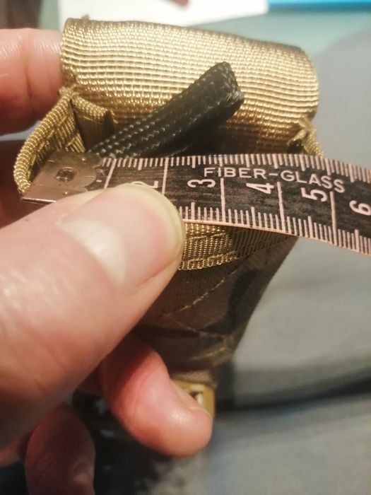 Bolsa em camuflado com lanterna
