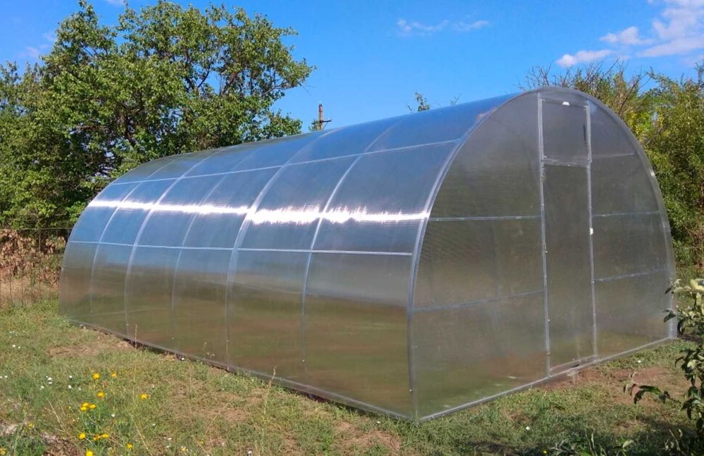 Теплица поликарбонат / теплицы и парники с сеткой ДОСТАВКА ПО УКРАИНЕ