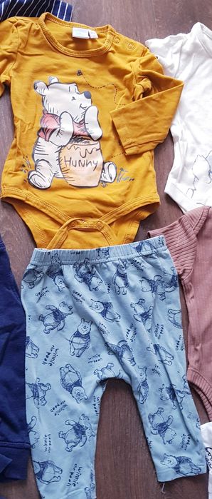 Paka ubranek dla chłopczyka 3-6 mies.