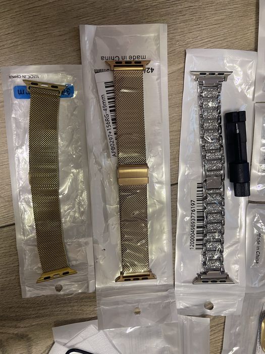 Apple Watch 10 новые чехлы бампер 42, 45, 49 размеров, а также ремешки