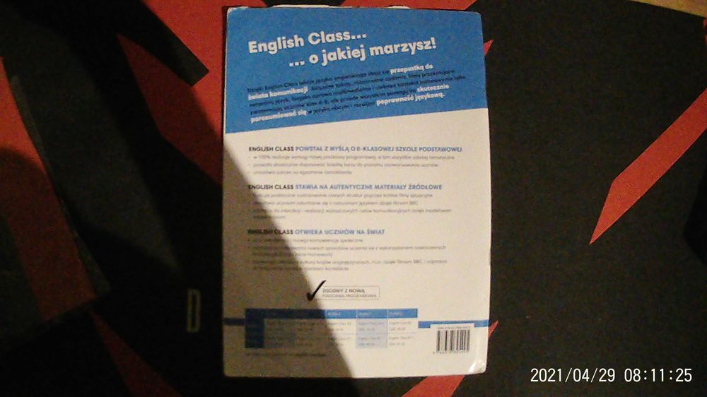 English Class A1+ workbook