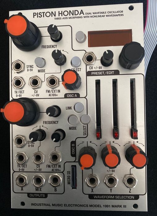 Eurorack Piston Honda Mk3 / Industrial Music Electronics