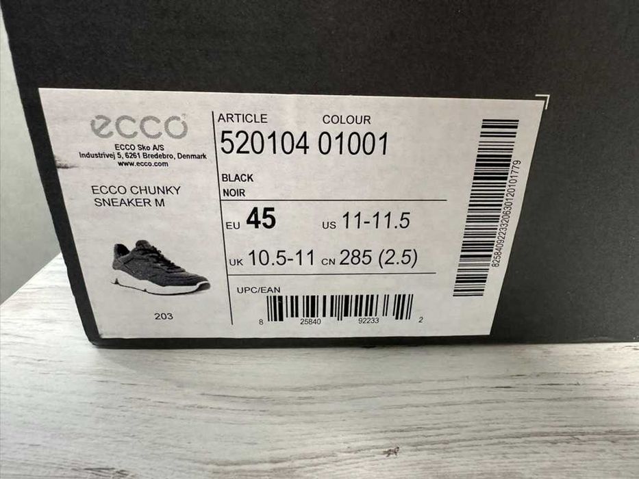 Продам нові кросівки Ecco Chunky sneaker EU45 (30см)