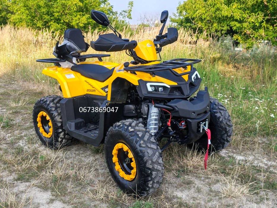Квадроцикл Comman Scorpion 200M Навантаження -300 кг 13 к.с. Лебідка Фаркоп Доставка безкоштовна Різні кольори Кредитуємо!