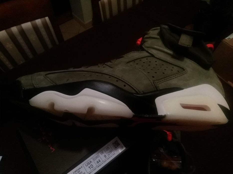 NIKE Jordan 6 Retro Travis Scott cactus jack CN1084,-200 roz. 44-28 cm