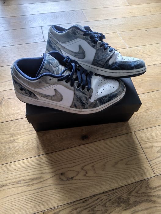 Nike Air Jordan 1 Low Blue Denim – oryginał SK Store 44.5