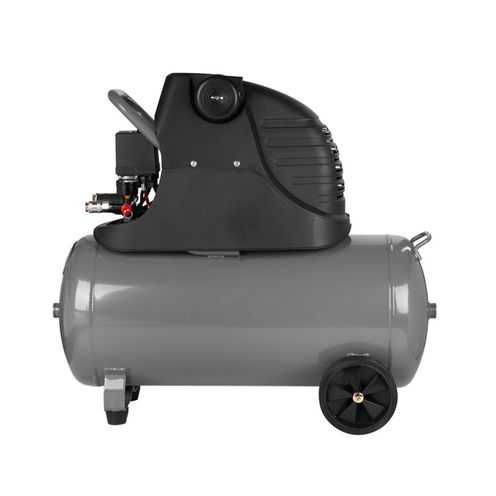 Компрессор, 50 л, 1,5 кВт, 220 В, 8 атм 206 л/мин 80 дБ INTERTOOL PT-0003