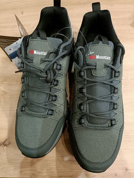 Buty trekkingowe HiMountain Ramsey r.44 khaki wodoodporne traper