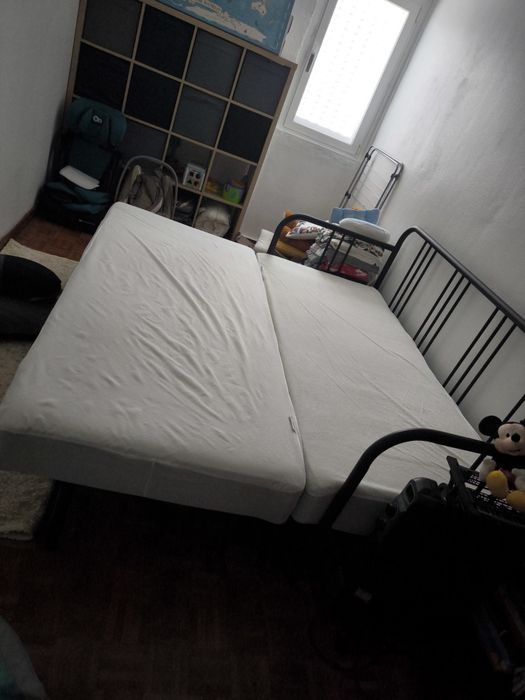 Sofá cama com colchão