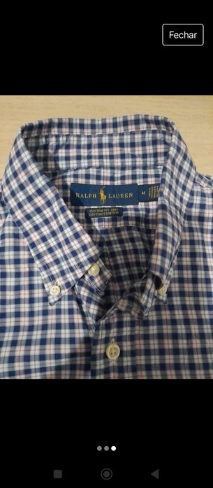 Camisa Ralph Lauren Tamanho M