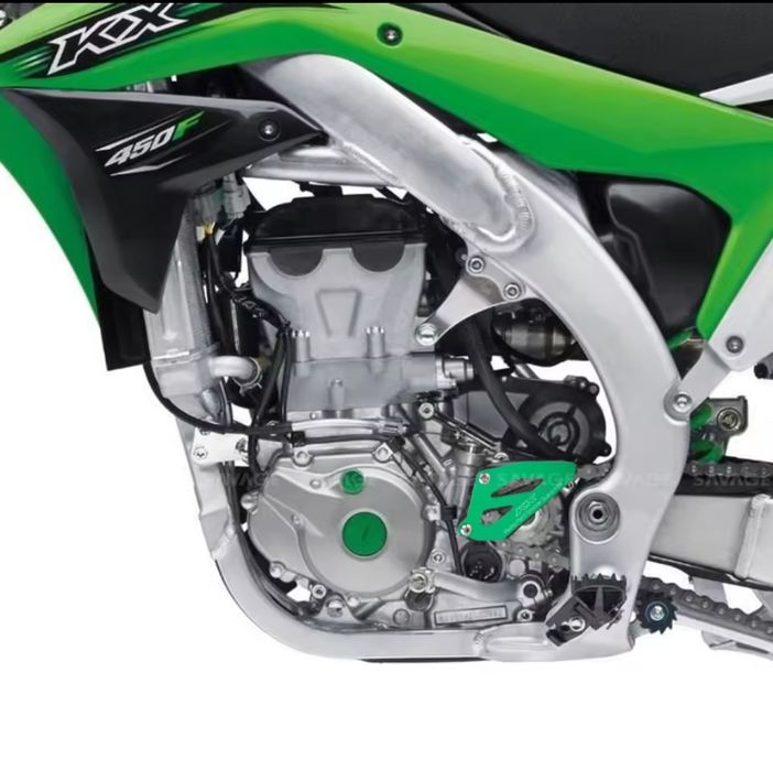 Para KAWASAKI KX250F KX450F KX250 Capa de proteção de corrente de roda